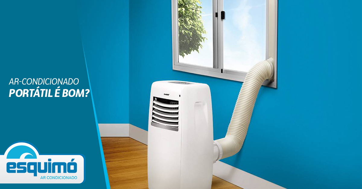 Ar-condicionado portátil é bom?