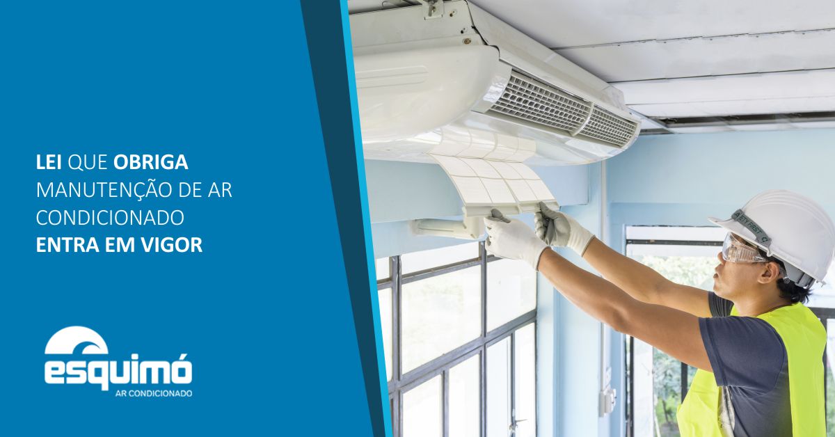 Lei que obriga manutenção de ar condicionado entra em vigor